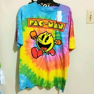 Pac-Man tie dye t-shirt